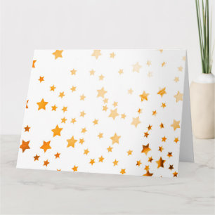 Kerstfeest Ster Glitter Kaart