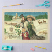 kerstfeest tissuepapier (Craft)