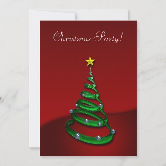 Kerstfeest - Uitnodiging (Voorkant)