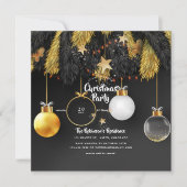 Kerstfeest Uitnodiging (Voorkant)