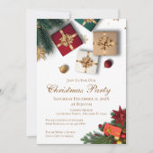 Kerstfeest Uitnodiging (Voorkant)