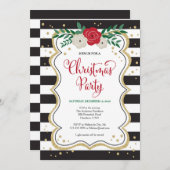 Kerstfeest Uitnodiging (Voorkant / Achterkant)