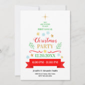 Kerstfeest Uitnodiging (Voorkant)