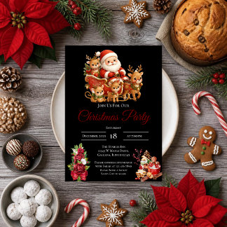 Kerstfeest Uitnodiging