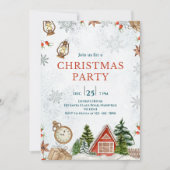 Kerstfeest Uitnodiging (Voorkant)