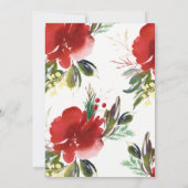 Kerstfeest Uitnodiging (Achterkant)