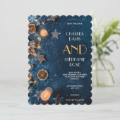 Kerstfeest Uitnodiging, Kerst Uitnodigingen (Staand voorkant)