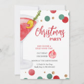 Kerstfeest uitnodiging, Kerstfeest Kaart (Voorkant)