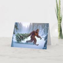 KERSTFEEST VAN BIGFOOT - VERSIERDE BOOM