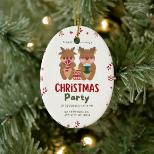 Kerstfeest Versiering Keramisch Ornament