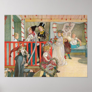 Kerstfeest voor kinderen poster