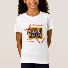Kerstfeest welkom t-shirt
