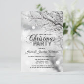 KERSTFEEST Winter Wonderland Sneeuw 3"x5" Kaart (Staand voorkant)