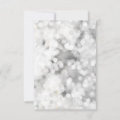 KERSTFEEST Winter Wonderland Sneeuw 3"x5" Kaart (Achterkant)