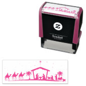 kerstfeest  zelfinktende stempel (In situ)