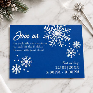Kerstfeest Zilveren Folie Sneeuwvlok Kerstkaart Feestdagen Briefkaart
