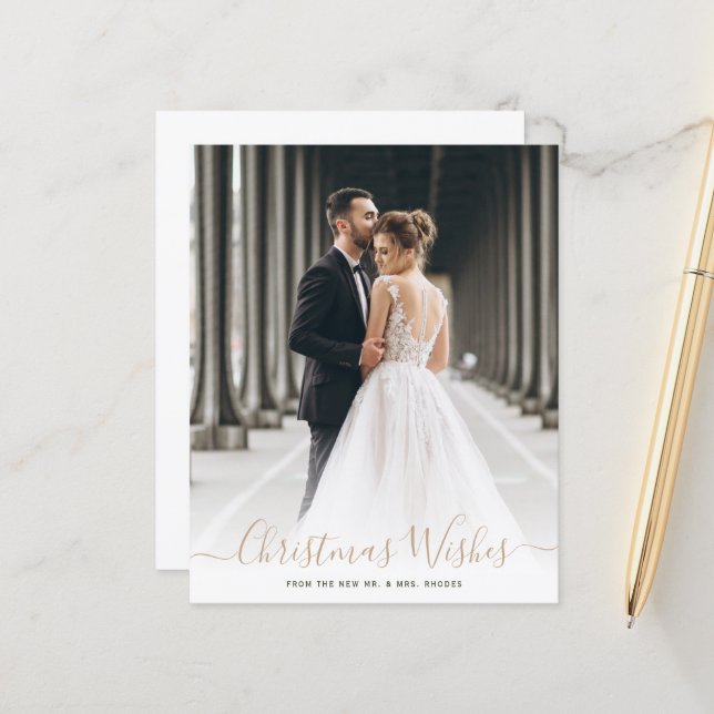 kerstfeestaankondiging (Voorkant / Achterkant in situ)