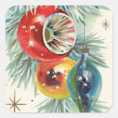  kerstfeestborden sticker (Voorkant)