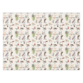 Kerstfeestdag 12 kersthonden tafelkleed (Voorkant (Horizontaal))