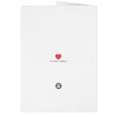 kerstfeestdag Beer meisje (Achterkant)