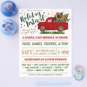 kerstfeestdag Boutique Flyer (Enkel)