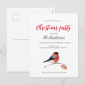 kerstfeestdag briefkaart (Voorkant / Achterkant)