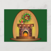 Kerstfeestdag Briefkaart (Voorkant)