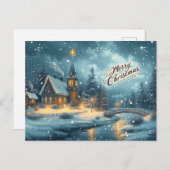 Kerstfeestdag Briefkaart (Voorkant / Achterkant)