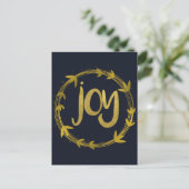kerstfeestdag briefkaart (Staand voorkant)