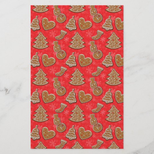 Kerstfeestdag Briefpapier (Voorkant)