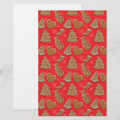 Kerstfeestdag Briefpapier (Voorkant / Achterkant)