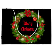 Kerstfeestdag, cadeaubon large cadeauzakje (Achterkant)