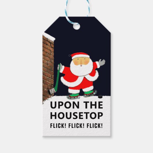 Kerstfeestdag Cadeaulabel (Voorkant)
