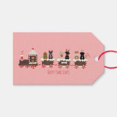 Kerstfeestdag Cadeaulabel (Voorkant (Horizontaal))