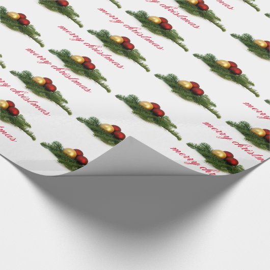 kerstfeestdag cadeaupapier (Hoek)