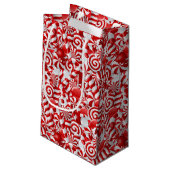 kerstfeestdag cadeautas (Achterkant Gekanteld)