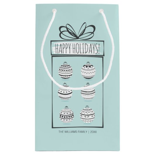 kerstfeestdag cadeautas (Achterkant)