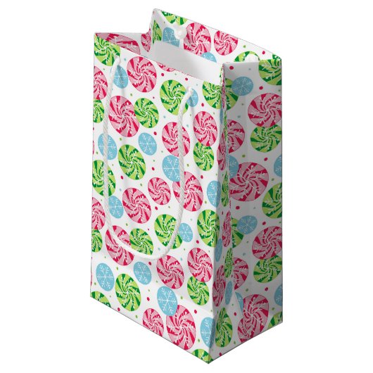 kerstfeestdag cadeautas (Voorkant Gekanteld)