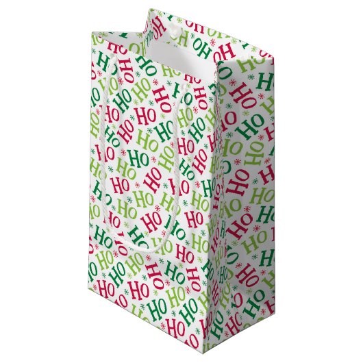 kerstfeestdag cadeautas (Voorkant Gekanteld)