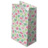 kerstfeestdag cadeautas (Achterkant Gekanteld)