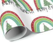 kerstfeestdag cadeautje cadeaupapier (Rol Hoek)