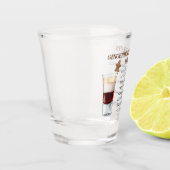 Kerstfeestdag Drink kerstfeestdag ontbijt Shot Glas (Links)