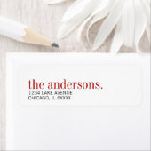 kerstfeestdag etiket (Insitu)