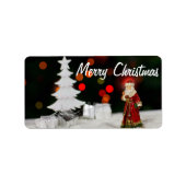 Kerstfeestdag Etiket (Voorkant)