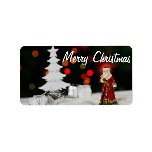 Kerstfeestdag Etiket (Voorkant)