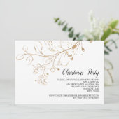 Kerstfeestdag feestdag feestdag feestelijke feestd kaart (Staand voorkant)