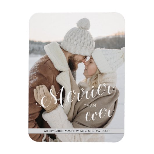 Kerstfeestdag, Feestdagen Merrier-versie Magneet (Verticaal)