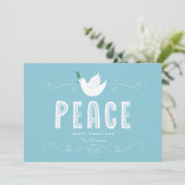 kerstfeestdag feestdagenkaart (Staand voorkant)