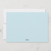 kerstfeestdag feestdagenkaart (Achterkant)