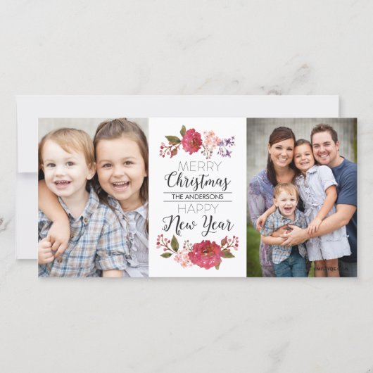  kerstfeestdag feestdagenkaart (Voorkant)